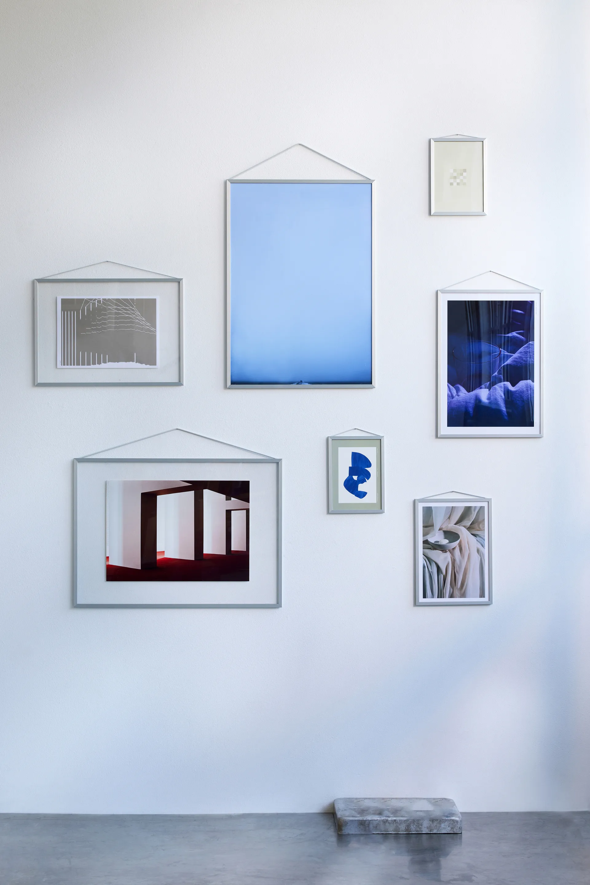 Moebe kehys A5 16,5 x 22,7 cm, Harjattu alumiini MOEBE