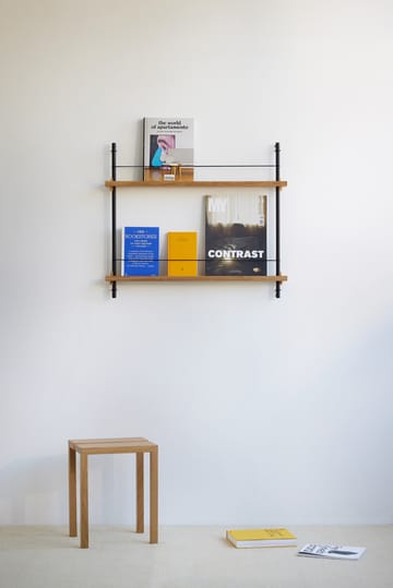 Moebe lehtiteline - Oak-black - MOEBE