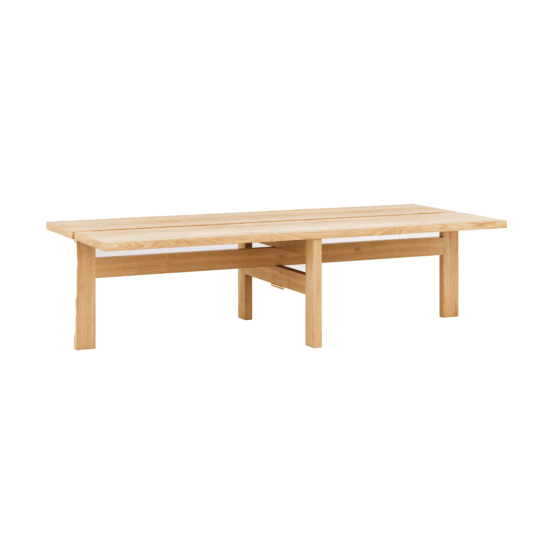 Moebe rectangular coffee table -sohvapöytä large, Tammi MOEBE