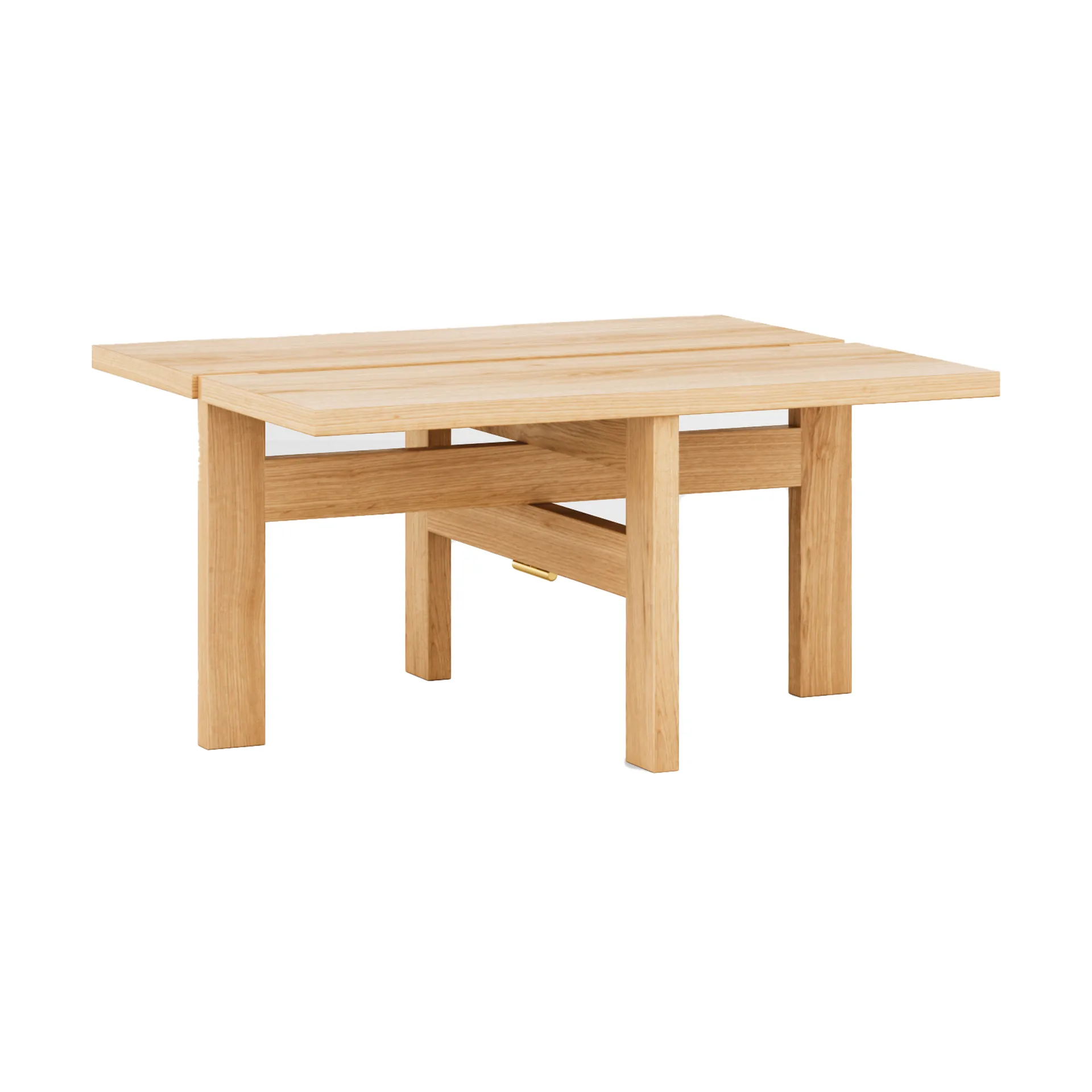 Moebe rectangular coffee table -sohvapöytä small, Tammi MOEBE