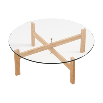 Moebe Round sohvapöytä Ø88 cm - Tammi - MOEBE