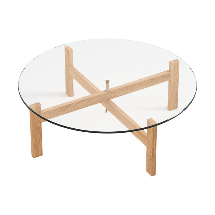 Moebe Round sohvapöytä Ø88 cm, Tammi MOEBE