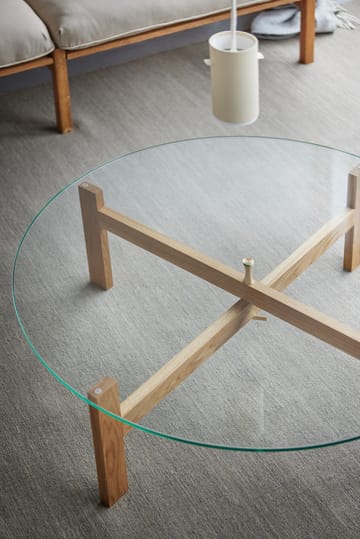 Moebe Round sohvapöytä Ø88 cm - Tammi - MOEBE
