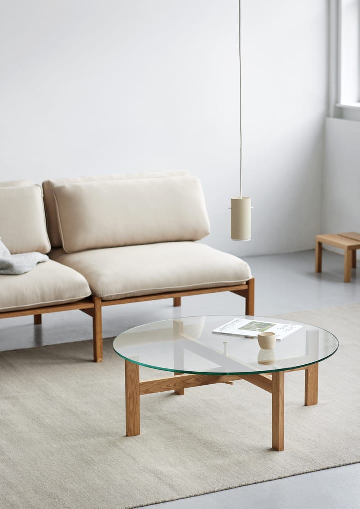 Moebe Round sohvapöytä Ø88 cm, Tammi MOEBE