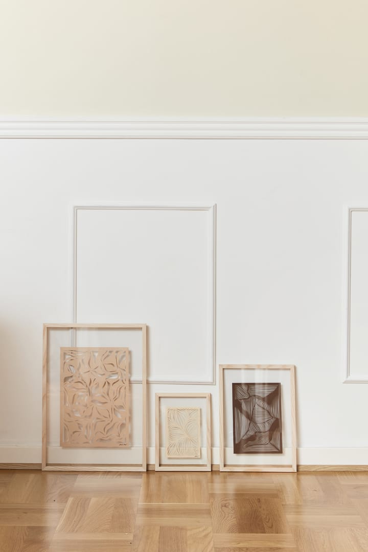 Moebe saarnikehys A5 16,8 x 23,2 cm, Transparent, Wood, Black MOEBE