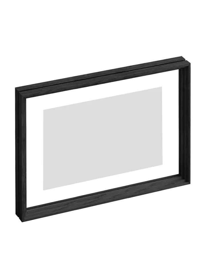 Moebe Standing Frame kehys - Mustanpetsaattu tammi, A4 - MOEBE