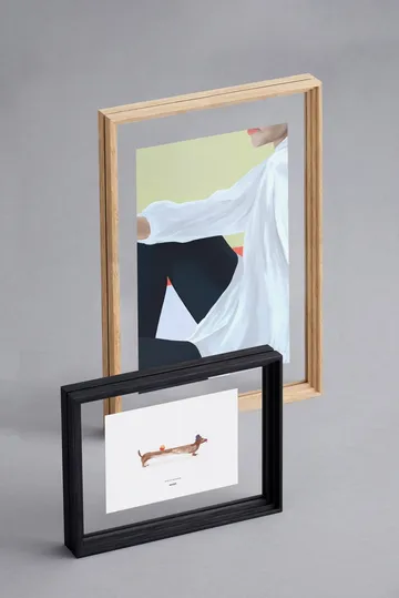 Moebe Standing Frame kehys - Mustanpetsaattu tammi, A4 - MOEBE
