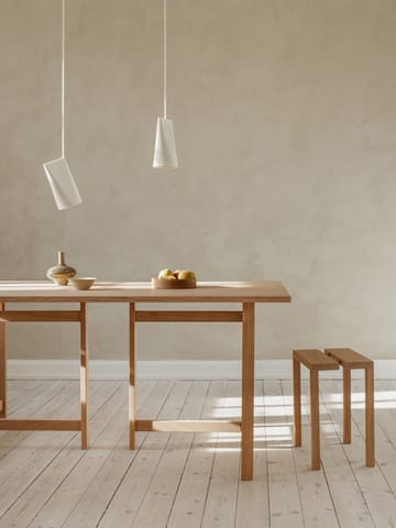 Moebe suorakulmainen ruokapöytä - Burgundi, 160x90 cm - MOEBE