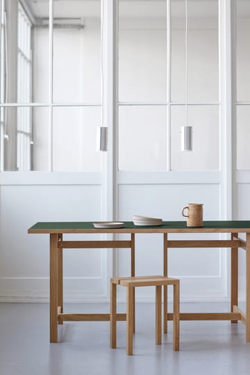 Moebe suorakulmainen ruokapöytä - Vihreä, 220x90 cm - MOEBE