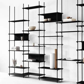 Moebe takakappale hyllyyn 85 cm - Black - MOEBE