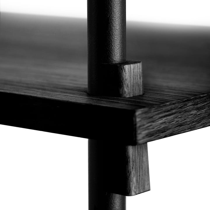 Moebe takakappale hyllyyn 85 cm, Black MOEBE