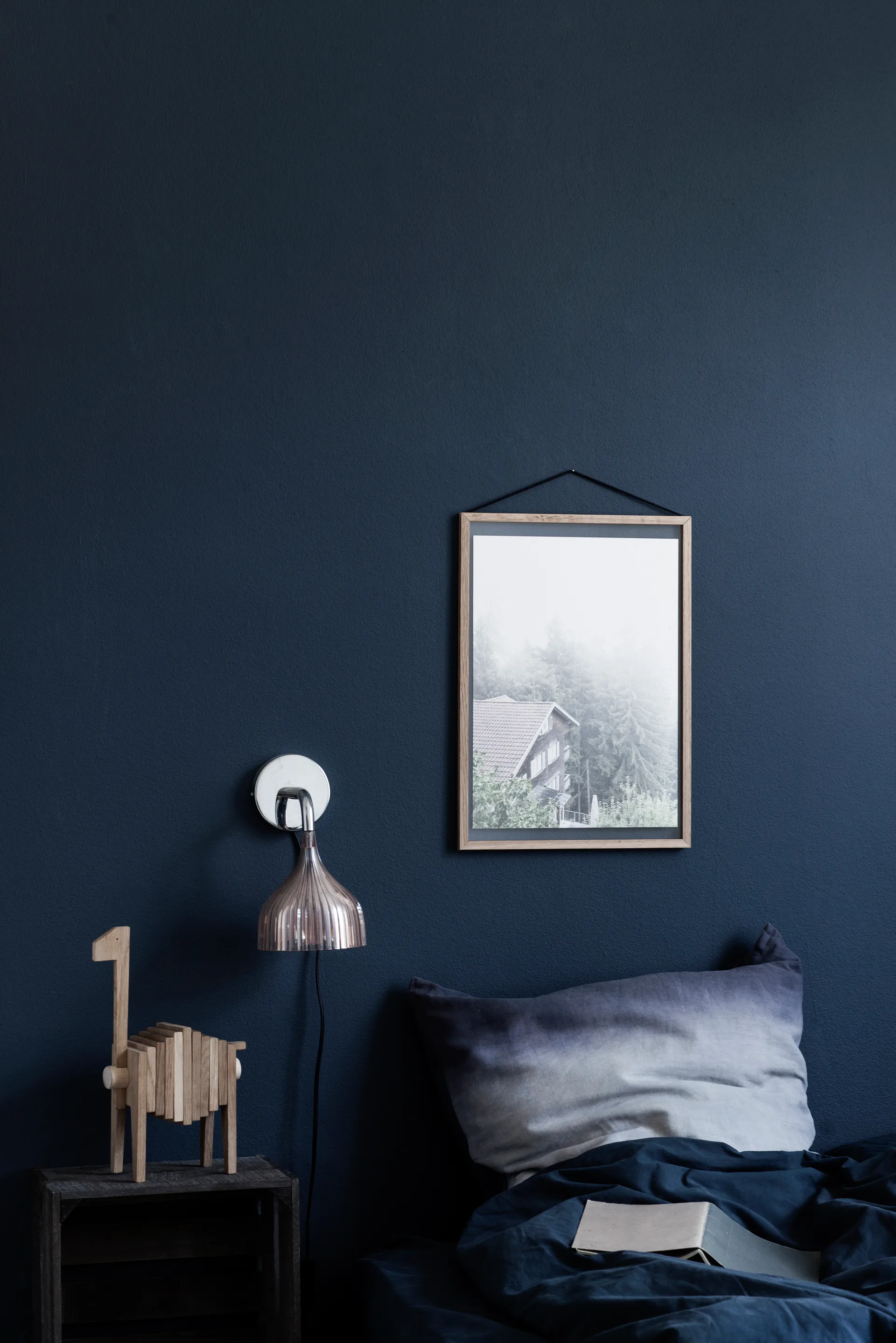 Moebe tammikehys 40 x 50 cm, Transparent, Wood, Black MOEBE