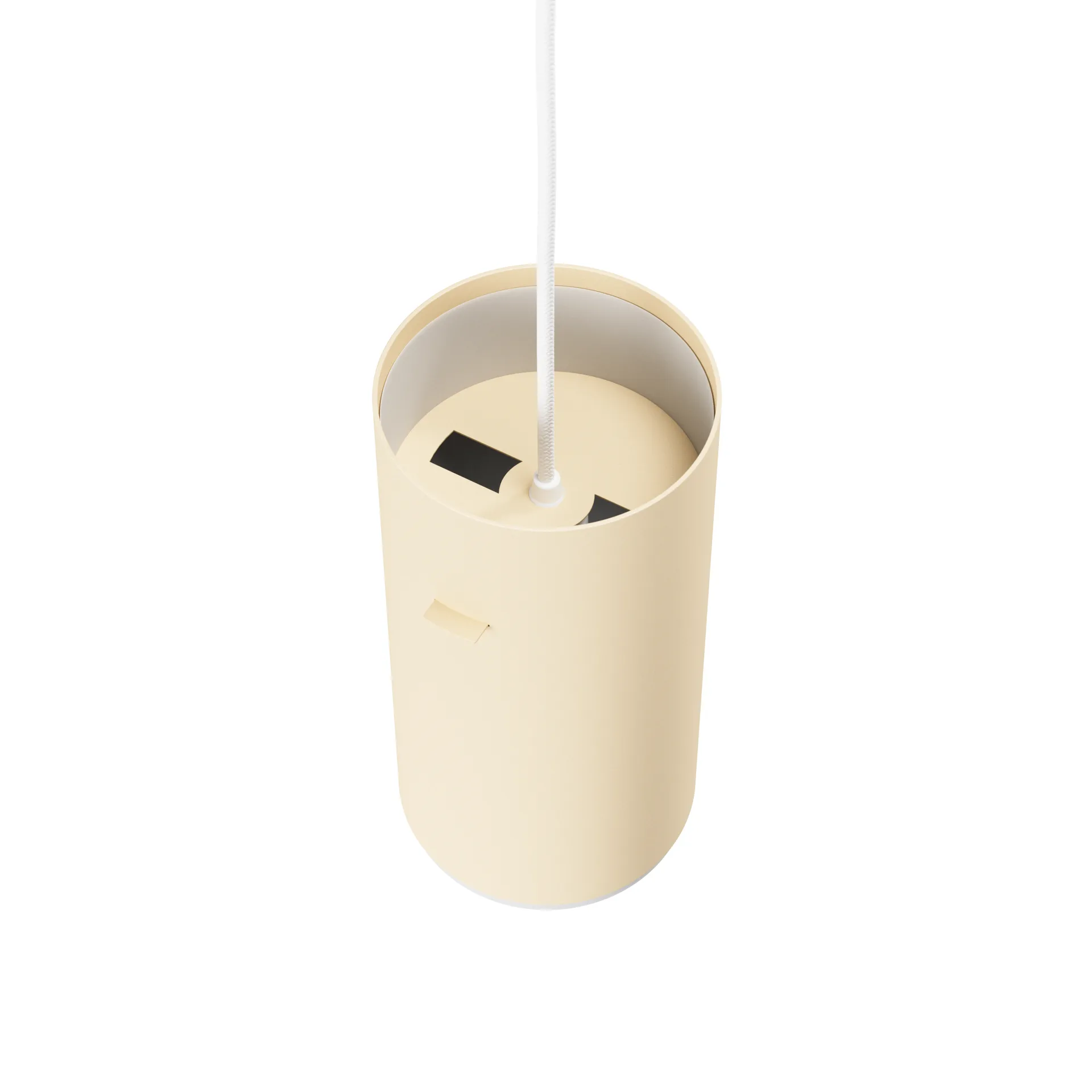 Moebe Tube -riippuvalaisin large Ø 14 cm, Beige MOEBE