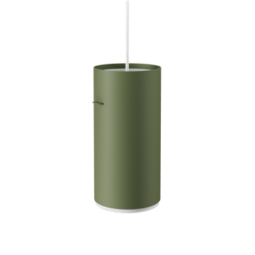 Moebe Tube -riippuvalaisin large Ø 14 cm - Pine green - MOEBE