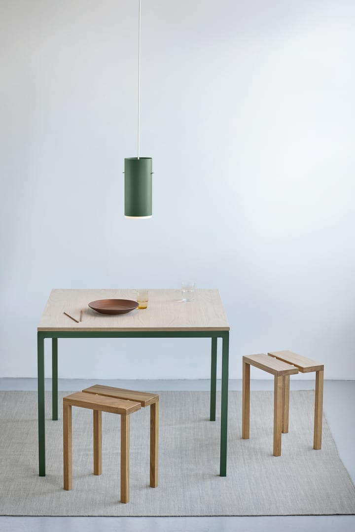 Moebe Tube -riippuvalaisin large Ø 14 cm, Pine green MOEBE