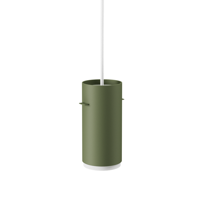 Moebe Tube -riippuvalaisin small Ø 8 cm, Pine green MOEBE