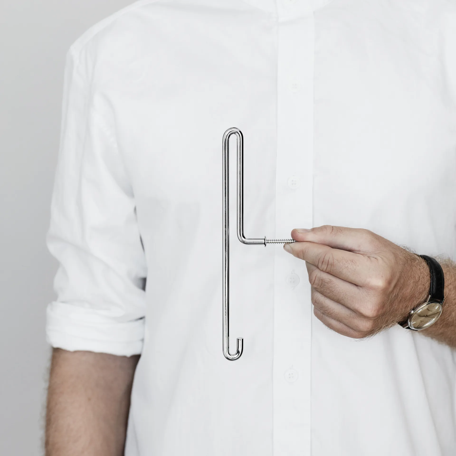 Moebe Wall hook large, Ruostumaton teräs MOEBE