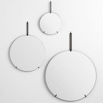 Moebe Wall mirror Ø 30 cm - Musta - MOEBE