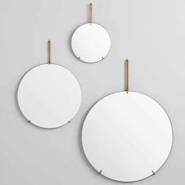 Moebe wall mirror Ø 70 cm - Messinki - MOEBE