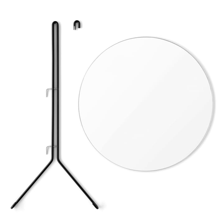 Moebe wall mirror Ø 70 cm, Musta MOEBE