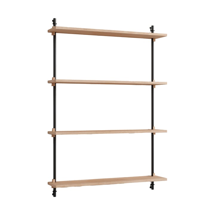 Moebe wall shelving ws.115.1 - Tammi-musta - MOEBE
