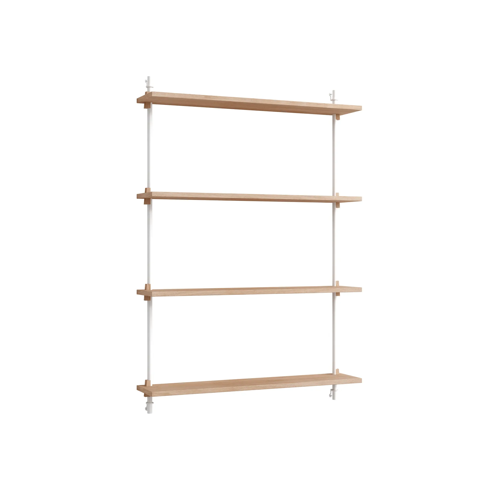 Moebe wall shelving ws.115.1, Tammi-valkoinen MOEBE