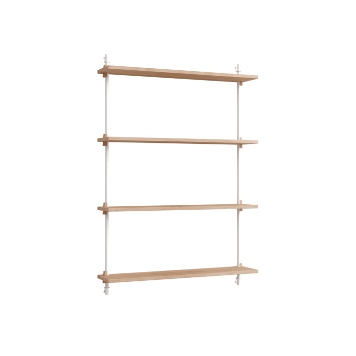 Moebe wall shelving ws.115.1 - Tammi-valkoinen - MOEBE