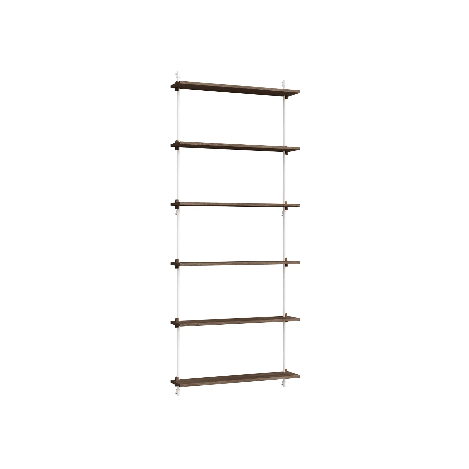 Moebe wall shelving ws.200.1, Poltettu tammi-valkoinen MOEBE