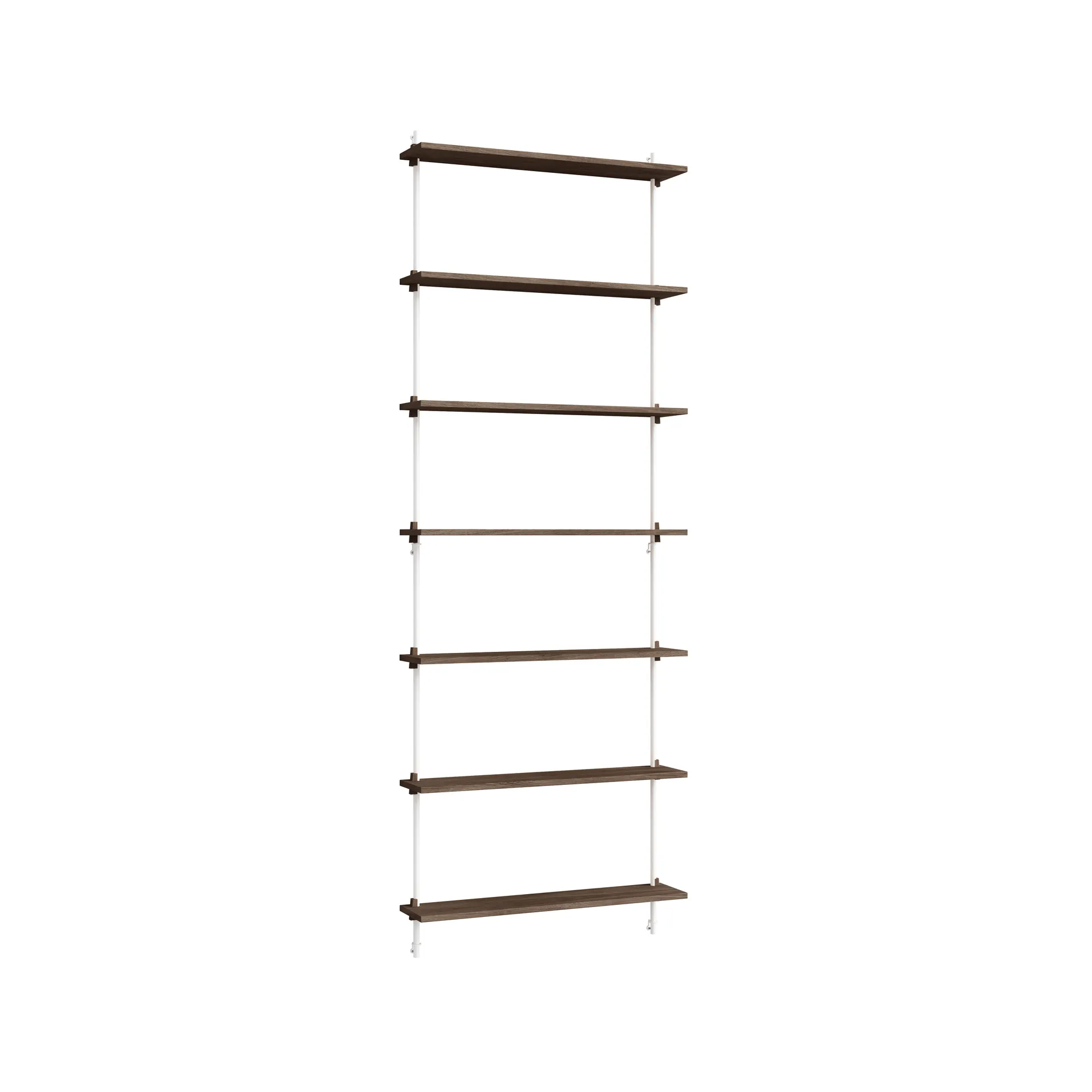 Moebe wall shelving ws.230.1, Poltettu tammi-valkoinen MOEBE