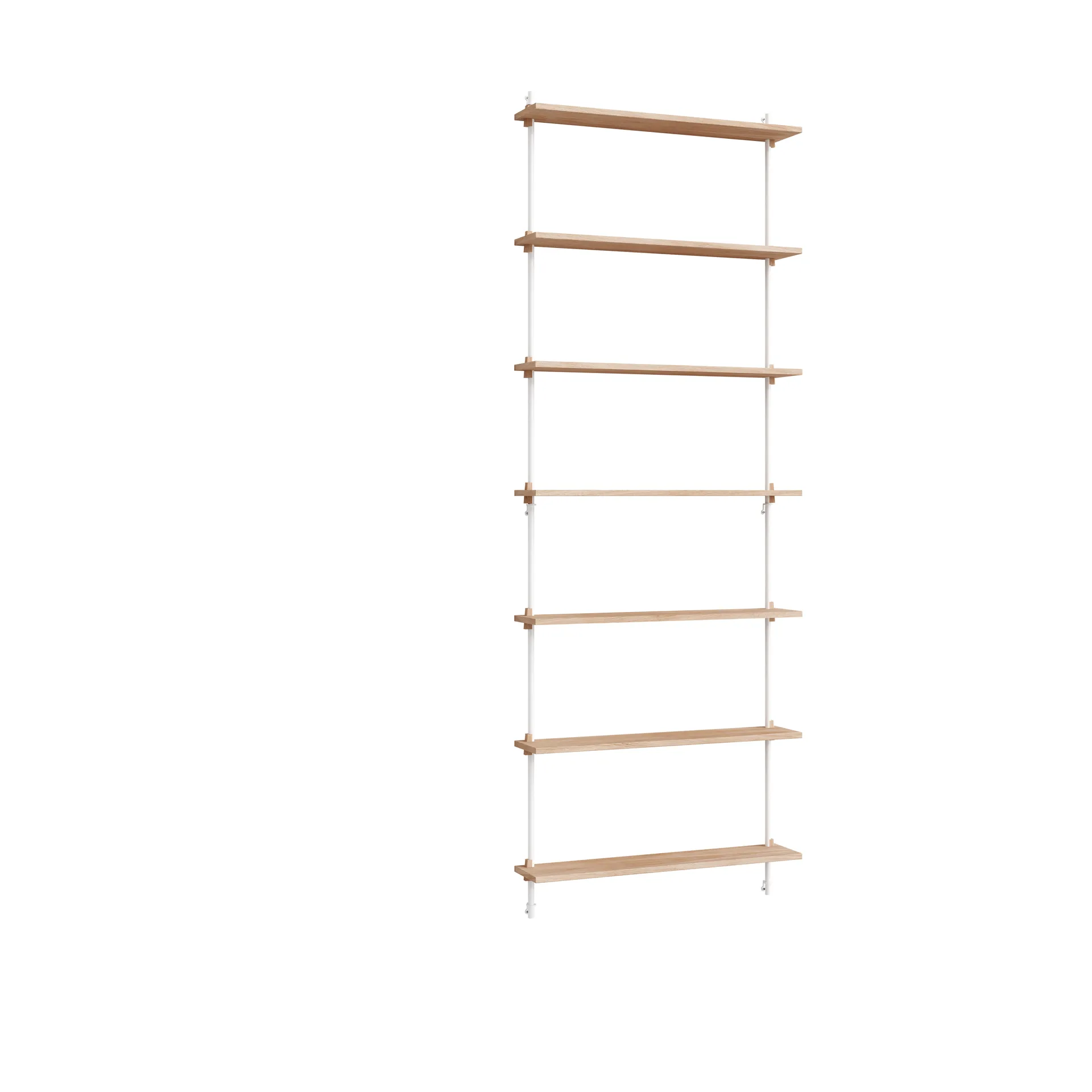 Moebe wall shelving ws.230.1, Tammi-valkoinen MOEBE