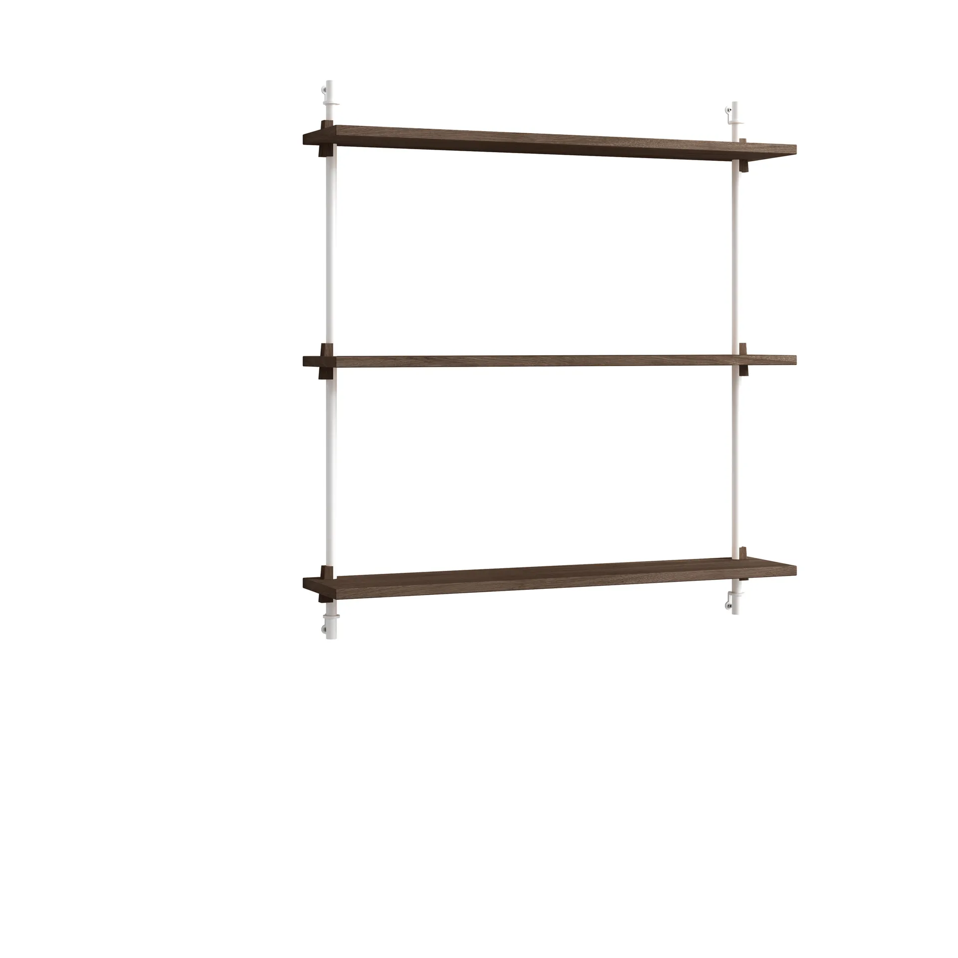 Moebe wall shelving ws.85.1, Poltettu tammi-valkoinen MOEBE