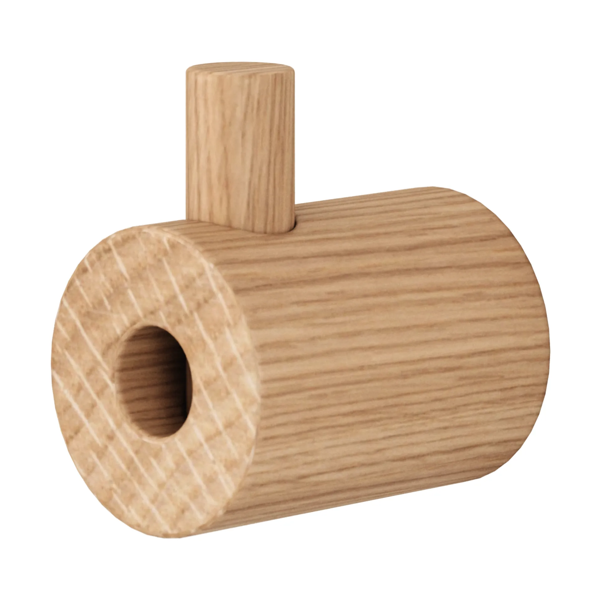 Moebe wooden wall hook -koukku, Tammi MOEBE