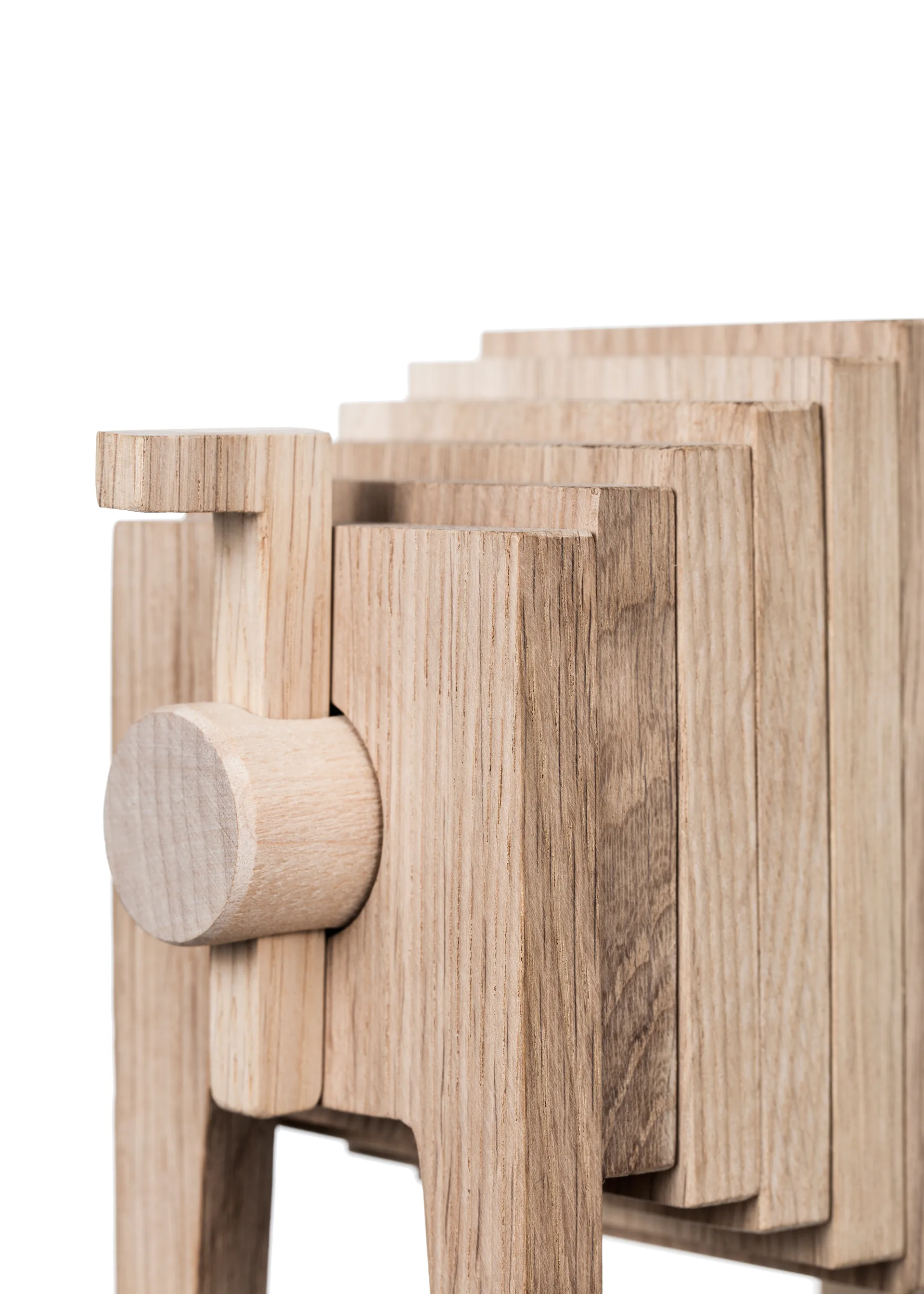 Polygrif tammiveistos 21 x 32 cm, Wood, black MOEBE