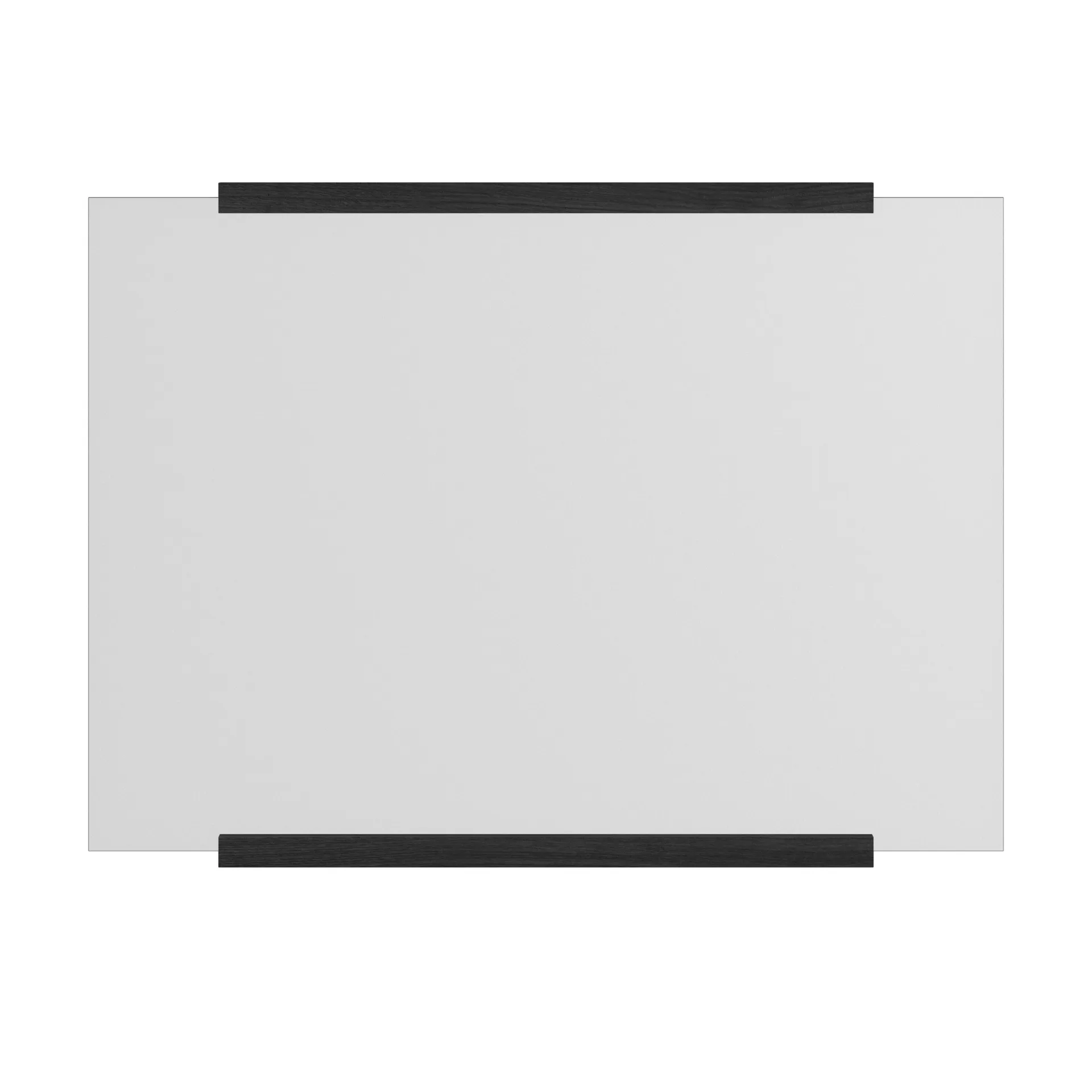 Suorakulmainen seinäpeili 30 x 40 cm, Black MOEBE