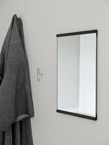 Suorakulmainen seinäpeili 30 x 40 cm - Black - MOEBE