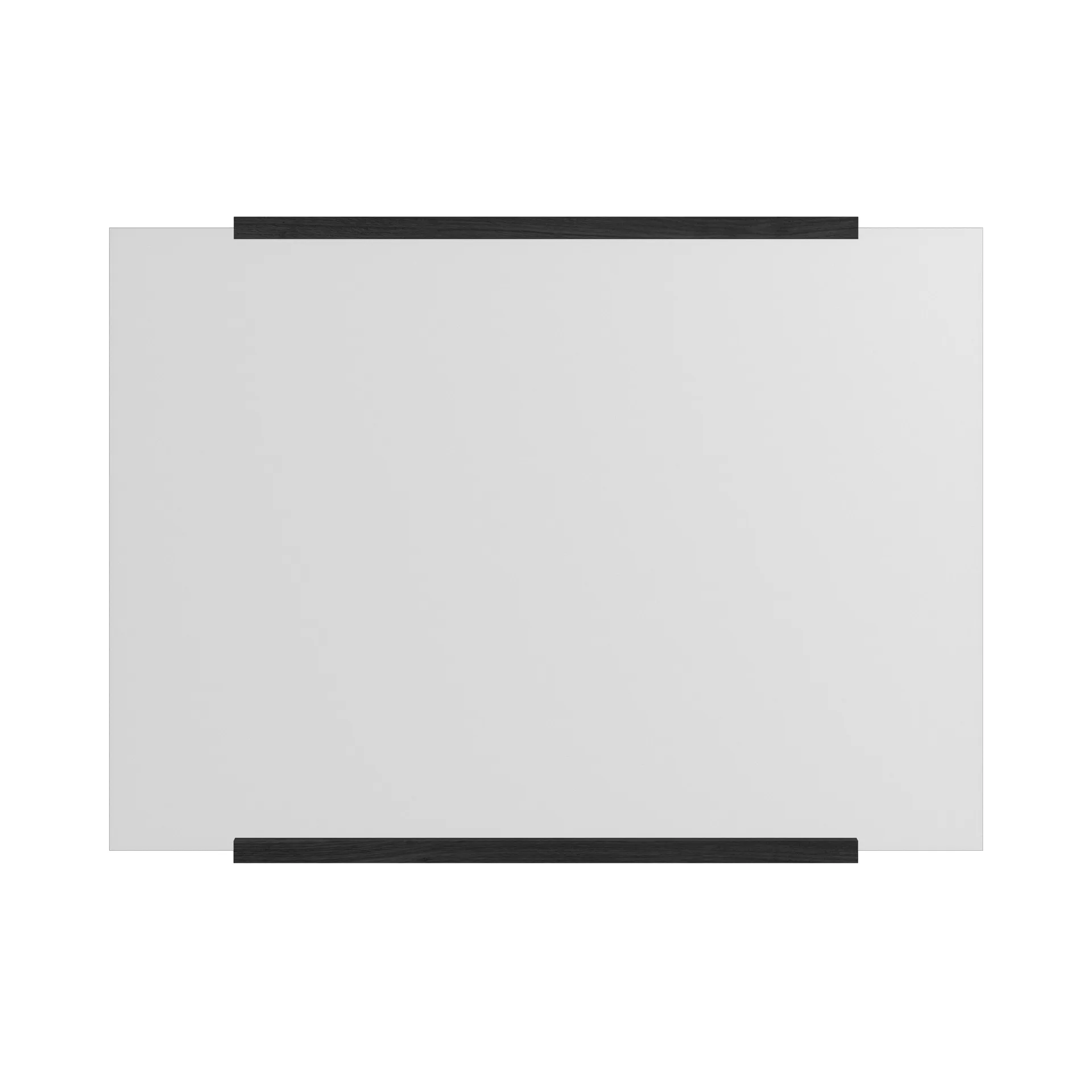 Suorakulmainen seinäpeili 50 x 70 cm, Black MOEBE