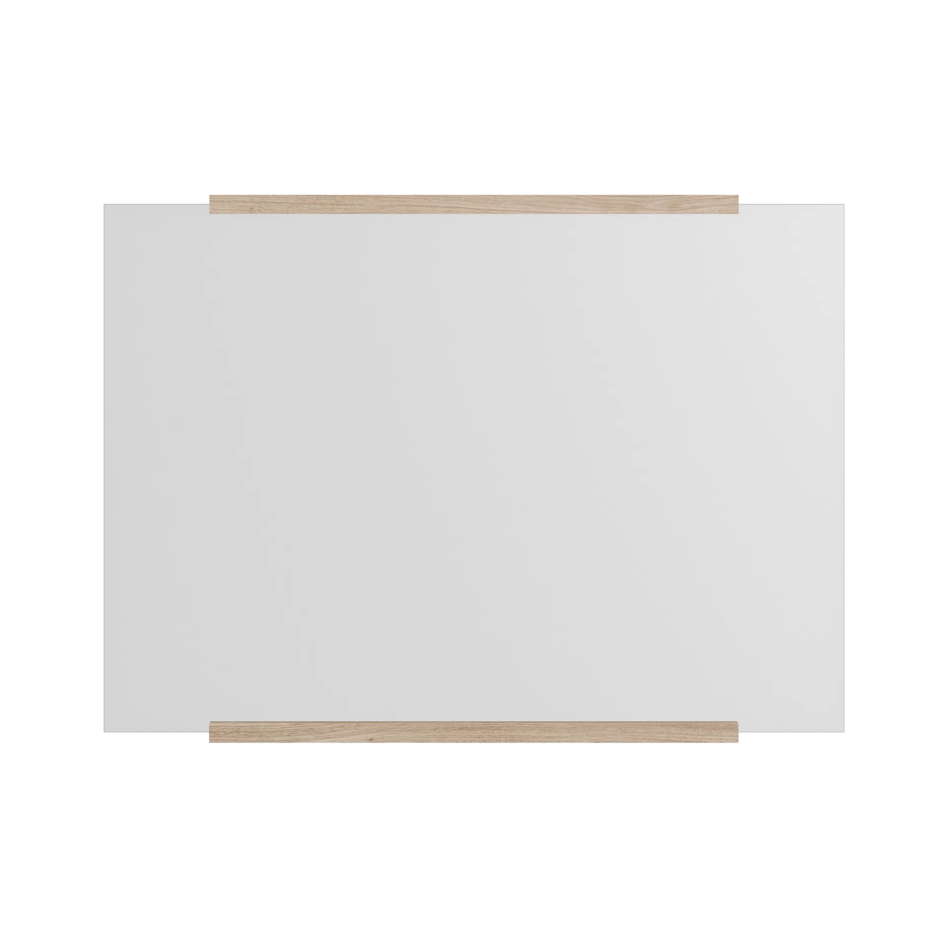 Suorakulmainen seinäpeili 50 x 70 cm, Oak MOEBE