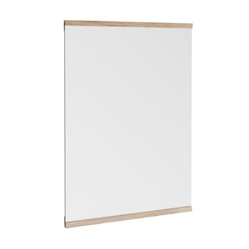 Suorakulmainen seinäpeili 50 x 70 cm - Oak - MOEBE