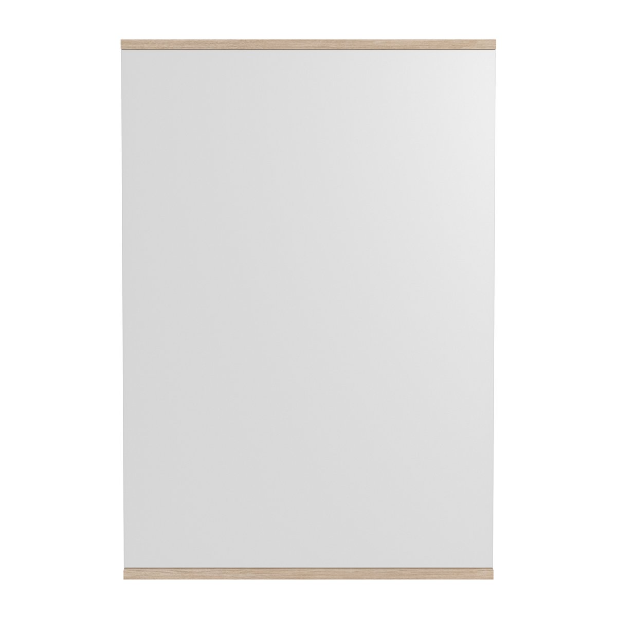 MOEBE Suorakulmainen seinäpeili 70 x 100 cm Oak | Skandinaavinen Sisustus | Seinäpeilit | Ruskea