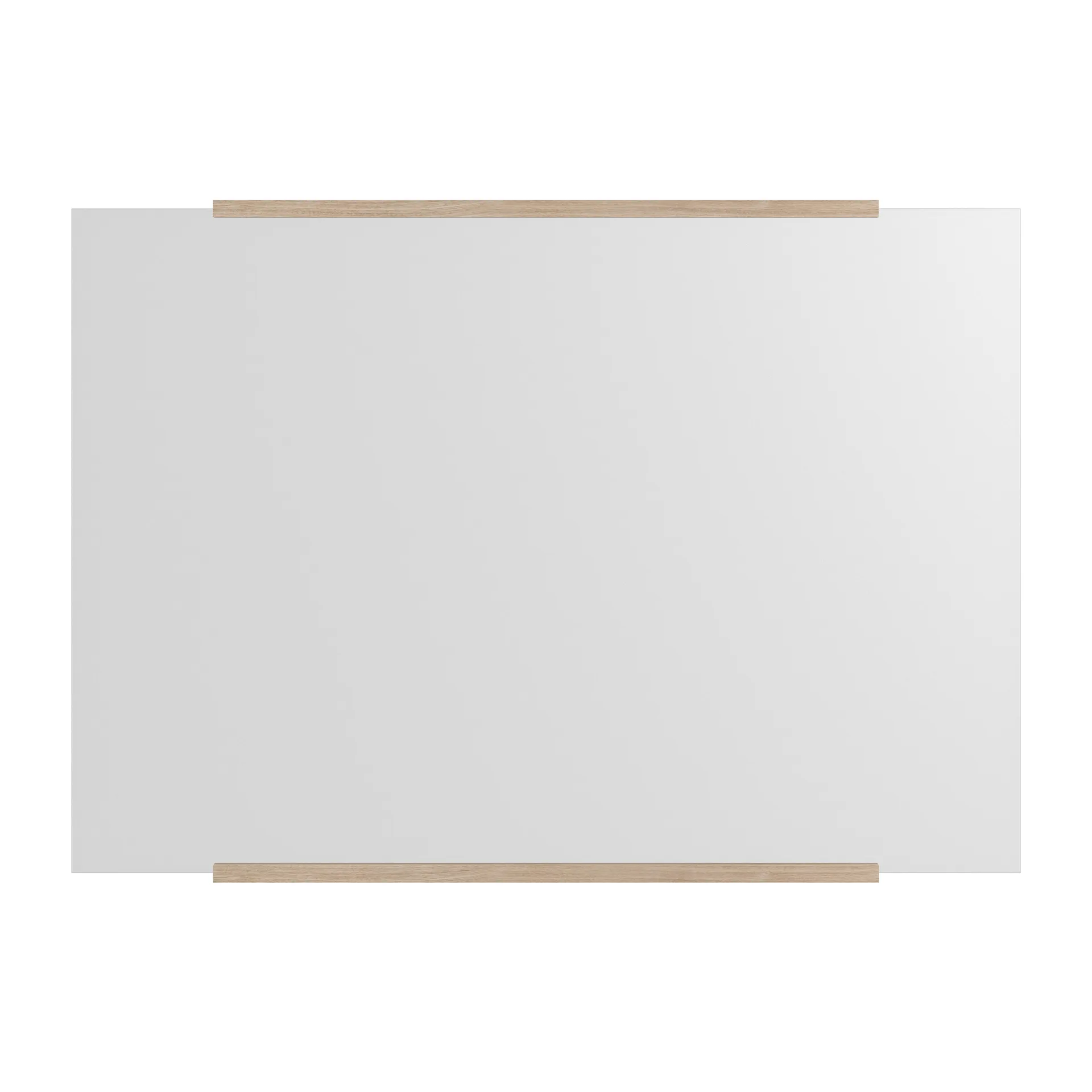 Suorakulmainen seinäpeili 70 x 100 cm, Oak MOEBE