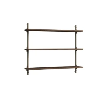 Wall Shelving seinähylly - Savutammi-warm grey, 92×65×17,5 cm, WS.65.1 - MOEBE