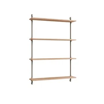 Wall Shelving seinähylly - Tammi-warm grey, 92×115×17,5 cm, WS.115.1 - MOEBE