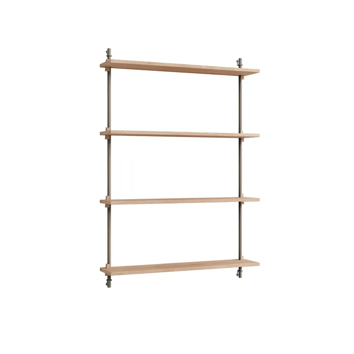 Wall Shelving seinähylly - Tammi-warm grey, 92×115×17,5 cm, WS.115.1 - MOEBE