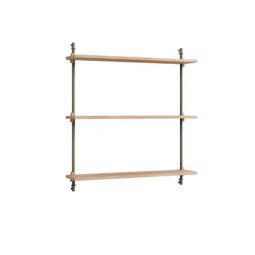Wall Shelving seinähylly - Tammi-warm grey, 92×85×17,5 cm, WS.85.1 - MOEBE