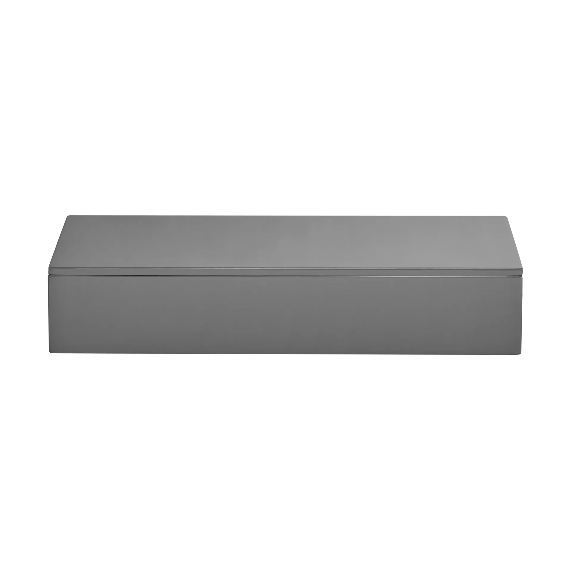 Lux-lakattu säilytyslaatikko 38x19x7 cm, Antracit Mojoo