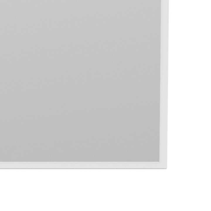 Colour Frame peili 46,8x46,8 cm - White - Montana
