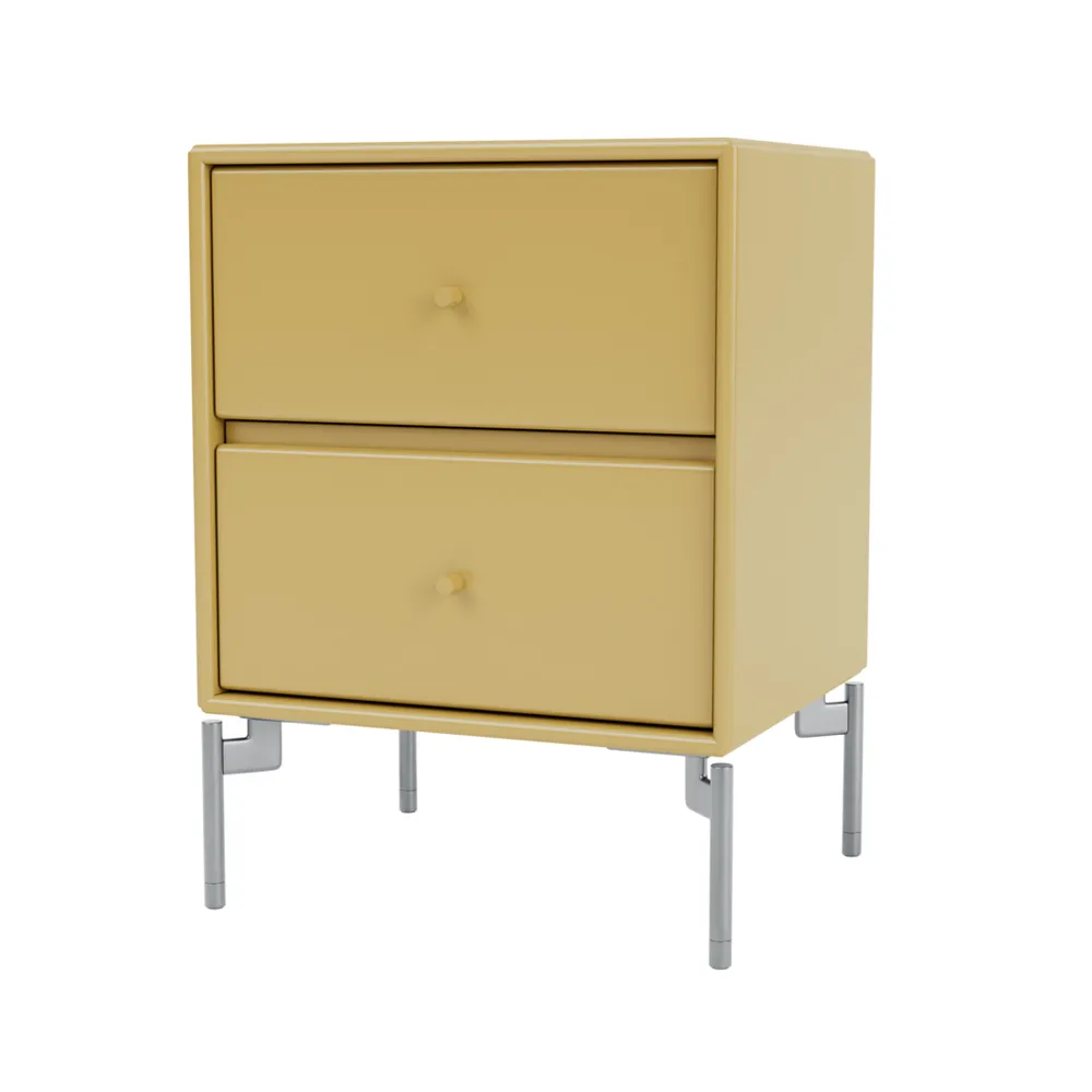 Drift yöpöytä, Cumin 157, kromijalat cm Montana