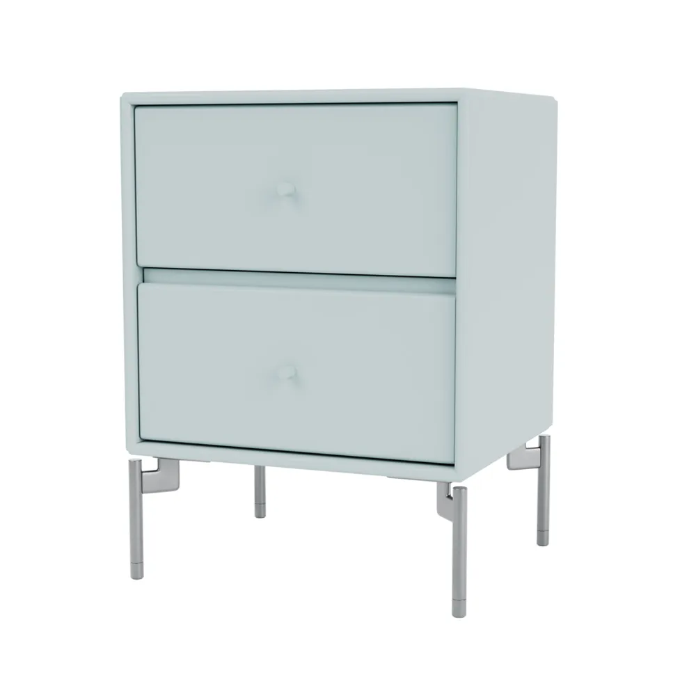 Drift yöpöytä, Flint 148, kromijalat cm Montana