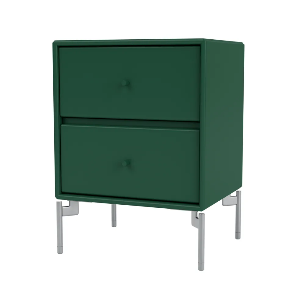 Drift yöpöytä, Pine 136, kromijalat cm Montana