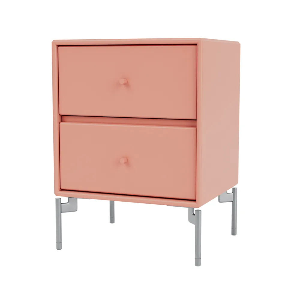 Drift yöpöytä, Rhubarb 151, kromijalat cm Montana